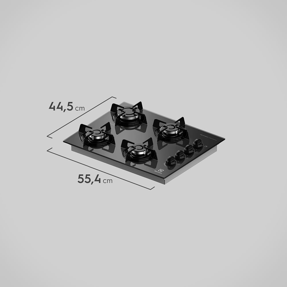 Cooktop Electrolux 4 Bocas a Gás