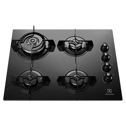 Cooktop Electrolux 4 Bocas Vidro Temperado