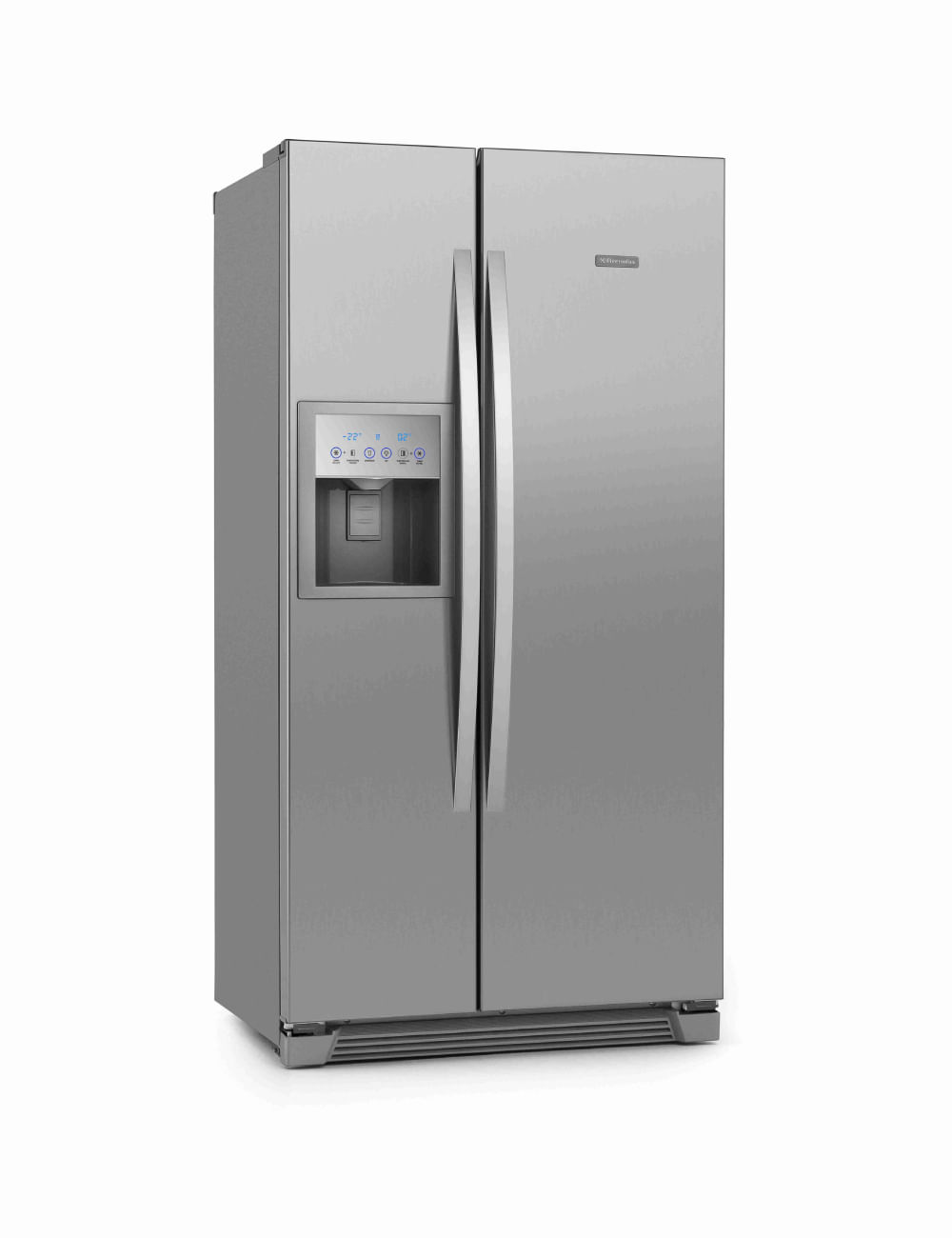 Geladeira Electrolux Inox Frost Free Side by Side 520L