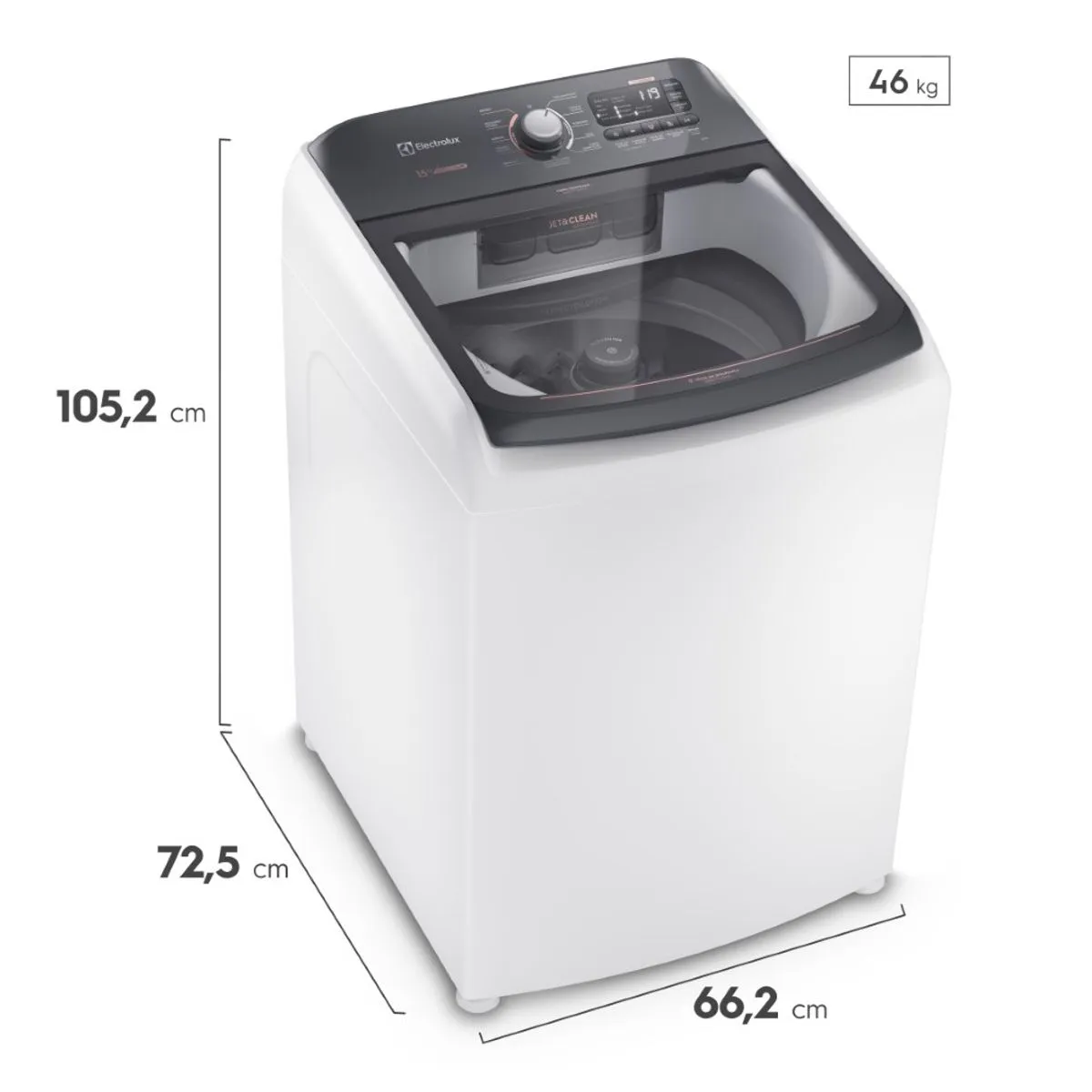 Lavadora Electrolux Branco Premium Care 15kg